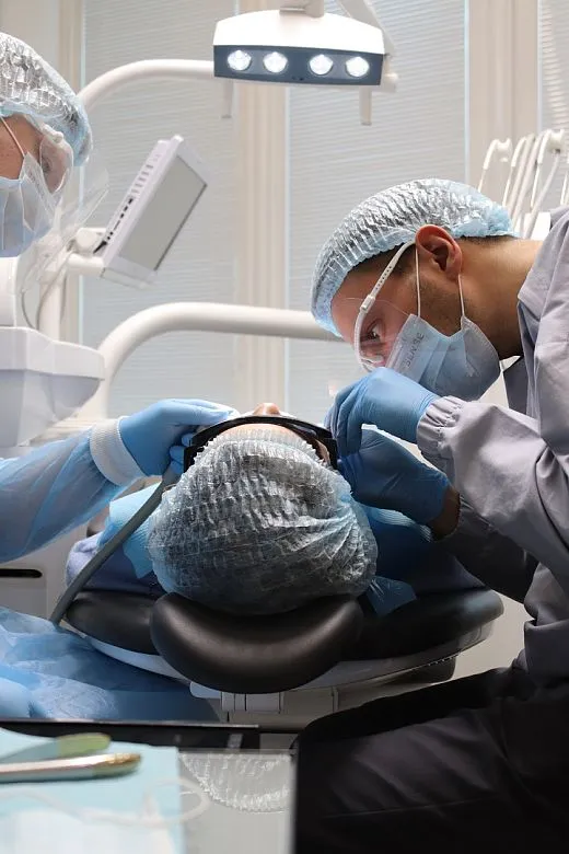 Метод крепления брекетов